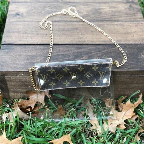 recycled lv purses|recycled louis vuitton clear bag.